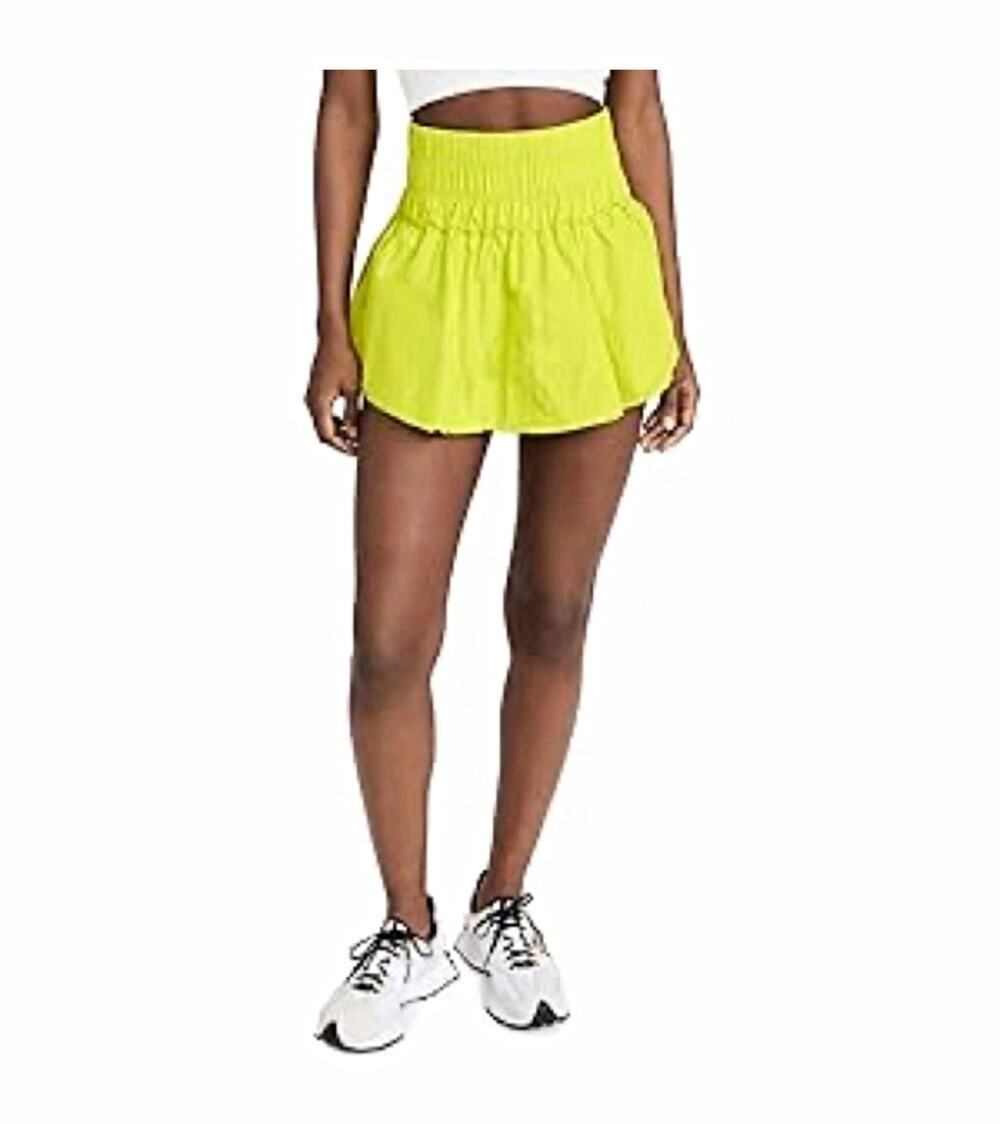 Free People FP Movement The Way Home Shorts in Limelight size M 164